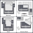 thumbnail image 5 of Ultra Soft Shag Area Rug for Living Room, Machine Washable Plush Carpet with Non Slip Backing, Fluffy Bedroom Rug for Home Decor, 9' x 12', 5 of 13
