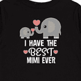 thumbnail image 4 of Inktastic Grandchild Best Mimi Ever Gift Boys or Girls Long Sleeve Toddler T-Shirt, 4 of 5