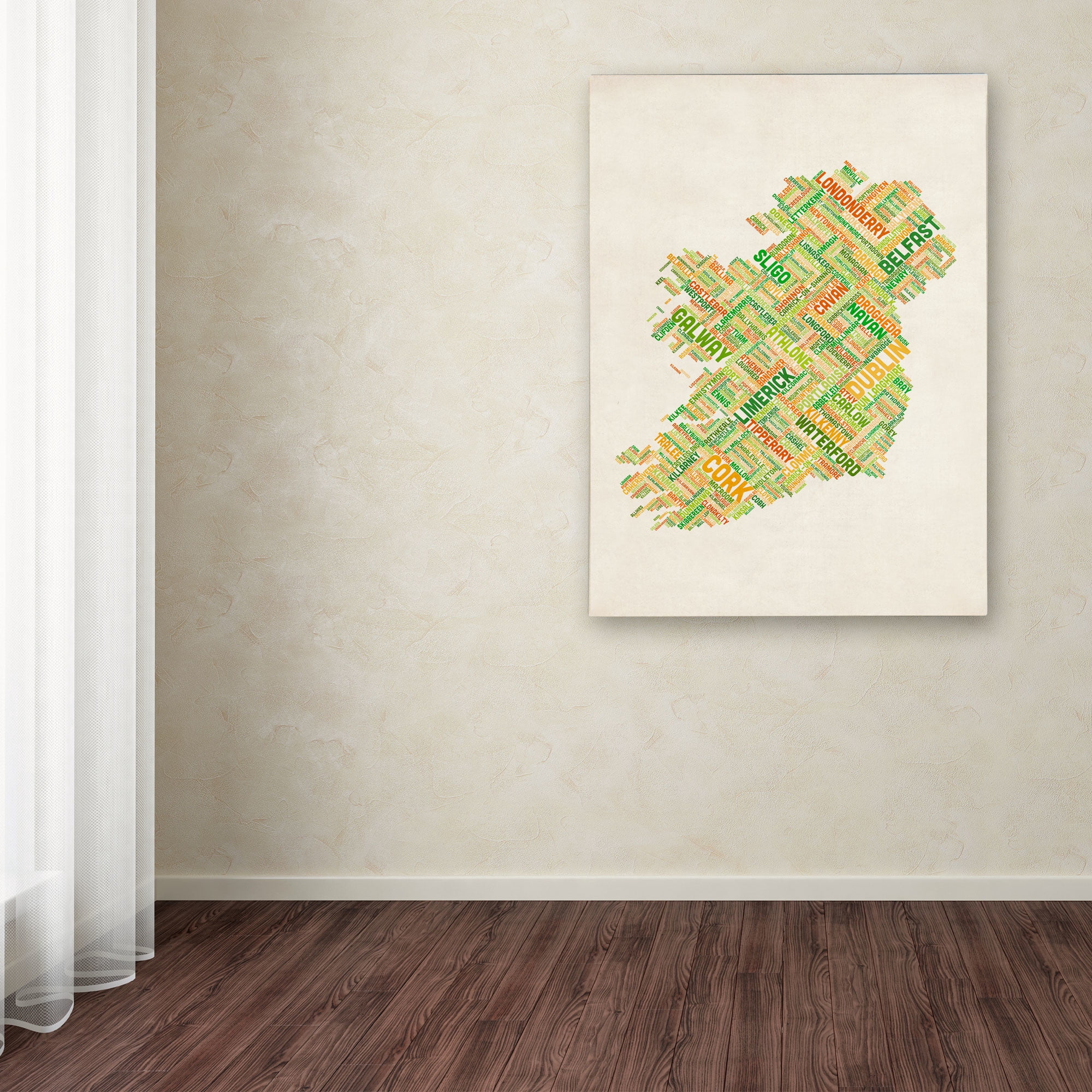 Trademark Fine Art "Ireland I" Canvas Wall Art by Michael Tompsett