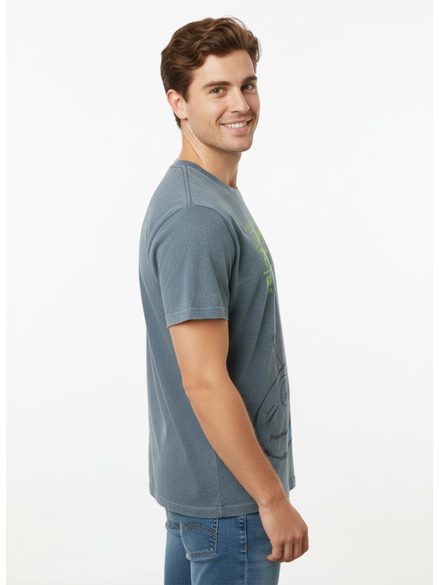 Toy Story, Men's & Big Men's Graphic Tee, Freshest in the Galaxy, Sizes S-3XL