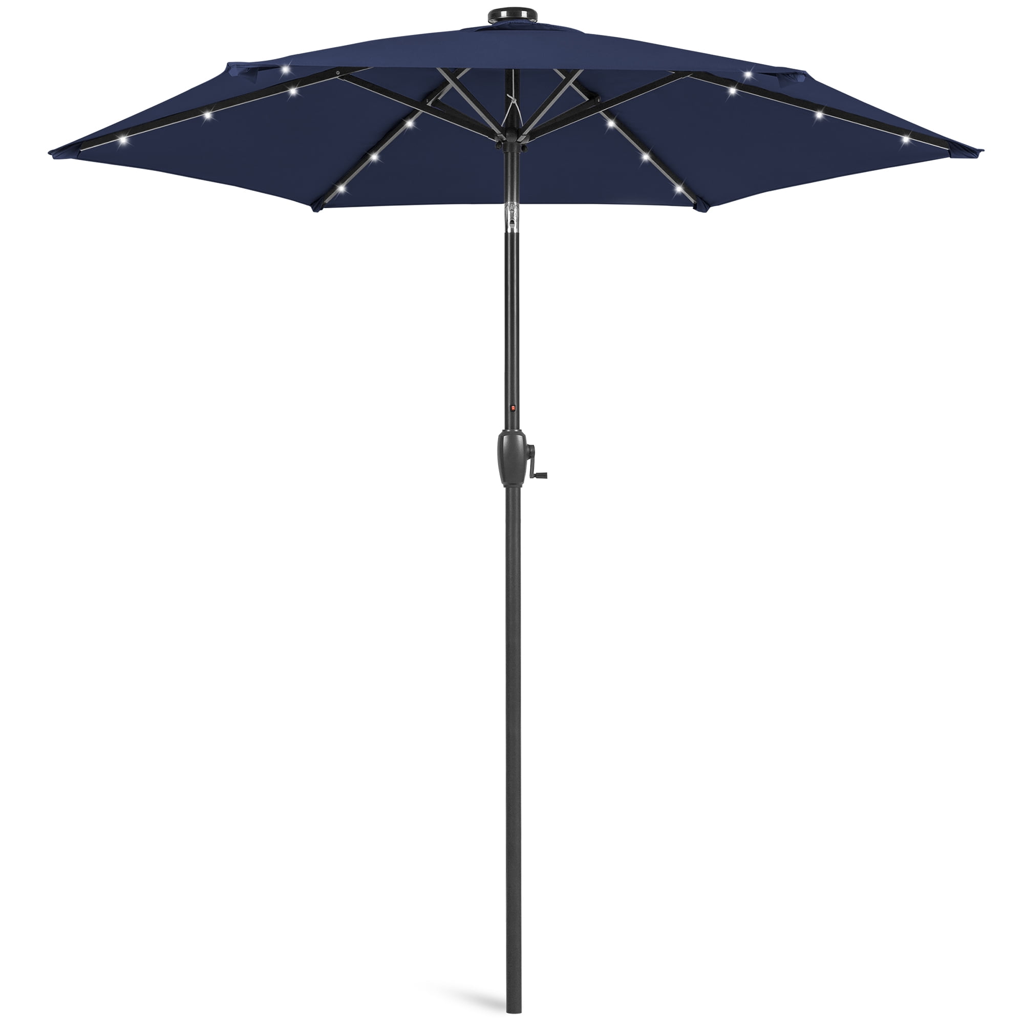 Best Choice Products 7.5ft Outdoor Solar Patio Umbrella for Deck, Pool