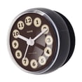 thumbnail image 3 of Reloj de pared para ducha compacto, antivaho, impermeable, pequeño, con ventosa Estilo F, 3 of 9