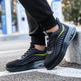 thumbnail image 6 of Steel Toe Shoes for Men Women Lightweight Cushion Sneakers Slip Resistant Safety Work Shoes Indestructible Sneakers, 6 of 9