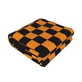 thumbnail image 3 of Throw Blanket for Couch Sofa and Bed, halloween plaid print Soft Plush Throw Blanket, Fuzzy Cuteness Comfy Warm Washable Flannel Blanket Throws for All Season, 3 of 8