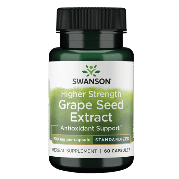 Swanson Grape Seed Extract 200 mg 60 Capsules