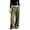 Army Green 13, variant on Karymi Jeans for Women High Waist Wide Leg Suit Pants, Front Crease Pleated Draped Flare Trousers Elegant Office Long Pants with Pocket