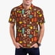 thumbnail image 1 of Fotbe Retro Coffee Camiseta Polo de Golf para Hombre con Estampado – Camisa Deportiva Transpirable con Cuello Abotonado-4X-Large, 1 of 6