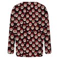 thumbnail image 4 of Cárdigan de mujer, cárdigan de manga larga, ahuecado, color sólido, chaqueta informal, parte superior de poliéster para mujer, 4 of 5