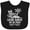 AB-Black, variant on Inktastic Surfing Future Surfer Like Daddy Boys or Girls Baby Bib