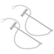 thumbnail image 3 of 2 martillos de botón de alarma: rompecristales de emergencia para hidrantes - Martillo de botón de emergencia para situaciones públicas críticas, 3 of 5
