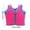 Hot Pink, variant on Youth Buoyancy Vest Green Large Size for Swimming Safety, High Visibility Design with Comfortable Flexible Material and Secure Fastening System for Water Activities