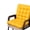 Yellow, variant on RUINIXCW 13.77×27.55 Inch Small Seat Cushions for Chairs Outdoor Indoor High Back Chair Cushions Chair Pads Rocking Chair Cushion with Ties Soft Non Slip Seat Cushion (NO CHAIRS)