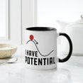 thumbnail image 4 of CafePress - I Have Potential - 11 oz Ceramic Mug - Novelty Coffee Tea Cup, 4 of 4