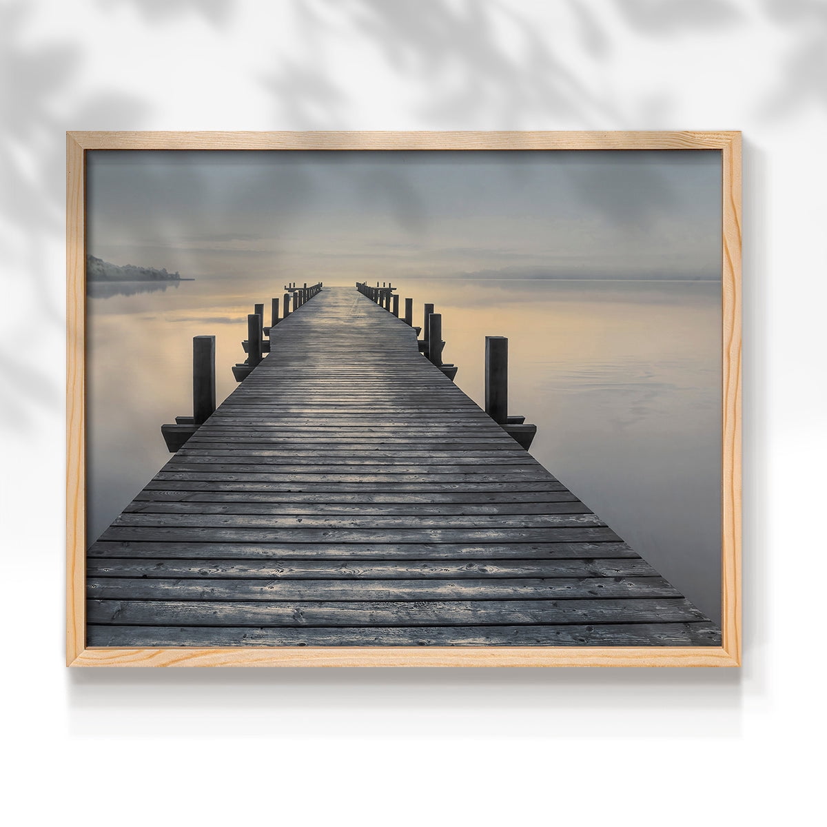 Sun Down by Mike Calascibetta - Restickable Framed Giclée Print