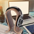 thumbnail image 2 of Sonew Headset Display Rack,Wood Headphone Stand Holder Wooden Earphone Hanger Headset Display Rack, Wooden Headphone Rack, 2 of 8