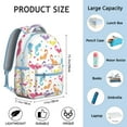 thumbnail image 6 of "Lively Cat Pattern Backpack - Wonderful Gift for Students, Lightweight Bookbag for College & Work, Waterproof with Floral Design", 6 of 6