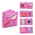 thumbnail image 1 of Soft Cloth Planner, Early Learning, Soft Fabric Pages, Engaging Bright Colors, for Little One Development, Sensory Stimulation, Educational Toy, First Words, Fabric Construction, Early, Ihhxbz, 1 of 6
