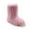 PINK, variant on GJPBGK Women’s Winter Ankle Snow Boots Warm Comfortable Flat Outdoor Everyday Shoes for Cold Weather
