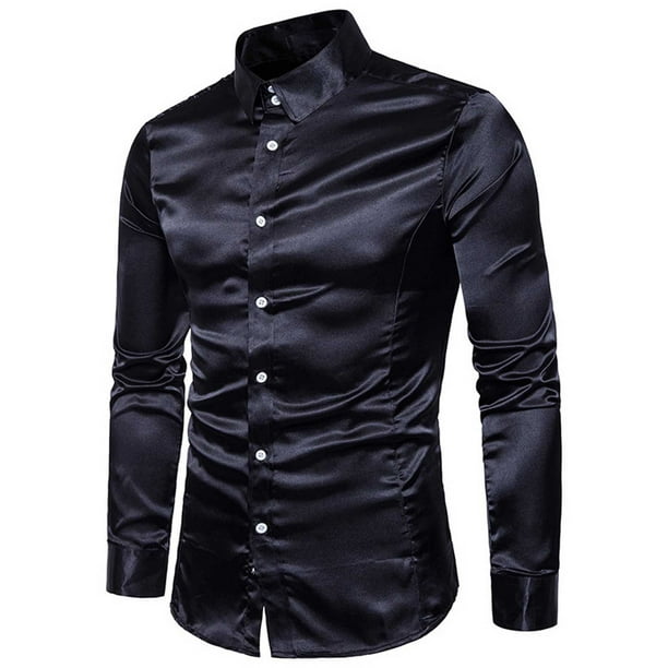 Hombres Casual Sólido Cuello Redondo Jersey Suéter de Manga Larga Slim Fit Bottoming Knit Top Suéter de Cuello Alto Pompotops oipoqjl50997