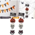 thumbnail image 3 of Piezas de señal de bienvenida de temporada, decoración de porche para puerta delantera, puerta de Halloween, colgante de madera, placa de bienvenida, decoración para Halloween, regalos de inauguración, 3 of 5
