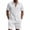 HGG274-White, variant on Yaoyar Men's Summer Linen 2 Piece Sets, Short Sleeve Loose Lapel Button Down Shirts & Shorts Vacation Beach Outfits