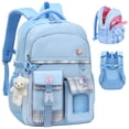 thumbnail image 5 of Blue School Backpacks for Teens,   Bookbag for student,  School Bags, 5 of 6