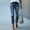 Navy, variant on Women Frayed Distressed Loose Stretchy Fashion Denim Summer Pants High Waist Skinny Ripped Jeans Blue<,Size S