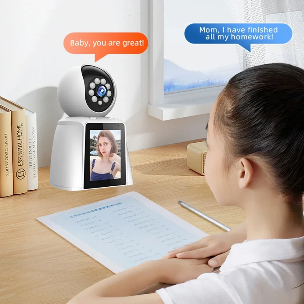 DIDSeth 3MP Baby Monitor WiFi IP Camera 360° Video Calling Mother Kids Active Call Active Answer