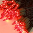thumbnail image 2 of Cadena de luces navideñas LJLNION 150, color rojo incandescente, 10 m, 120 V, 2 of 8