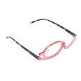 thumbnail image 2 of Gafas de maquillaje ligeras, plegables, giratorias, de una sola lente, para mujer, con aumento, con estuche elegante +3.00, 2 of 14