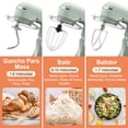 thumbnail image 3 of Batidora De Pedestal 3 En 1 Cebory, 6,5 QT Mezclador De Alimentos De 10 Velocidades, 3 of 6
