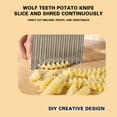 thumbnail image 6 of Stainless Steel Meat Tenderizer,Meat Tenderizer with 16 Stainless Steel Ultra Sharp Needle Blades,Meat Tenderizer Tool for for Tenderizing,Marinade,Steak,Beef,Poultry - New Kitchen Gadgets, 6 of 9