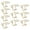 Golden, variant on Joernso 10 Pcs Fingertip Nail Rings Detachable Anti-rust Polish Copper Break Bad Habits Prevent Nail Biting for Nail Biters Fingertip Nail Gurad Protectors