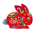 thumbnail image 1 of Linterna roja del Festival de mediados de otoño, linternas hechas a mano chinas DIY para niños sobre decoración de vacaciones en el, 1 of 7