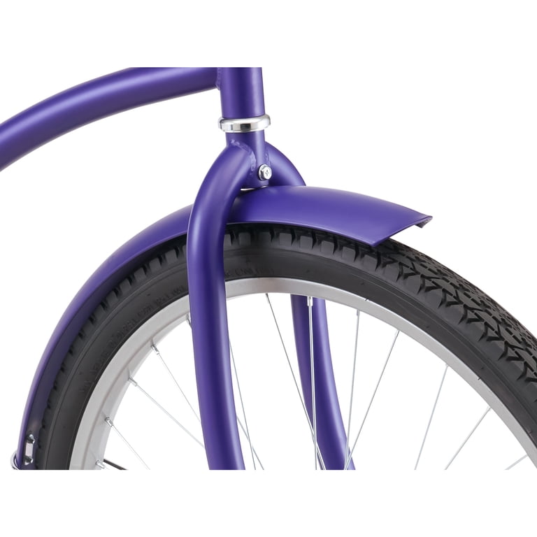Schwinn Legacy Cruiser Bike, 26 - Inch Wheel, Single Speed, Purple