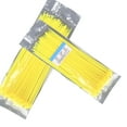 thumbnail image 1 of facefd 100pcs/bag Self-Locking Nylon Wire Plastic Network Cable Zip Tie Line Bundles Wrap Strap, 1 of 3