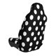 thumbnail image 2 of Balery Black and White Polka Dot Funda de Asiento para Auto con Diseño - Cubierta Frontal Suave y Transpirable con Protector Antideslizante- 1 Unidad, 2 of 5