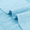 thumbnail image 4 of REGALWOVEN 6 Paquete de Toallas de Mano de Algodón, Toalla de Cara Impresa, Toallas Absorbentes y Cómodas para Baño, Hotel, Gimnasio Azul 13" x 13", 4 of 7