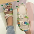 thumbnail image 4 of KAQ Sandals for Women and Men - Pillow Slippers - Double Buckle Adjustable Slides - EVA Flat Sandals, 4 of 4