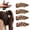 4PCS-D, variant on 4-Pack Non-Slip Banana Hair Clips for Women, Strong Hold