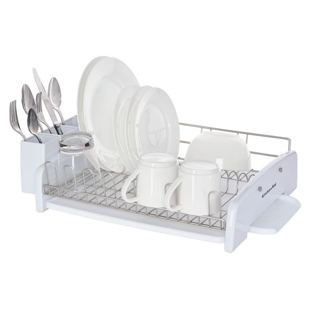 KitchenAid Classic Dish Rack, White