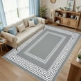 thumbnail image 2 of 6.5'x10' dining room carpet dining room carpet for under table area rug living room medium pile area rug textured area rug, 2 of 10