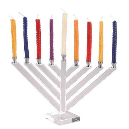 Israel Giftware Design Crystal Menorah