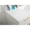 thumbnail image 4 of Elegant Lighting Vf19448 Blake 48" Free Standing Single Basin Vanity Set - White, 4 of 8