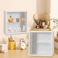 thumbnail image 3 of Nilvkv Display Box Wall Mounted Transparent Cover Storage Box Plushs Toys Transparent Organizer, Organization and Storage, 3 of 6