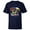 Navy, variant on Disney The Nightmare Before Christmas Simply Meant to Beach - Short Sleeve T-Shirt for Kids - Customized-Royal