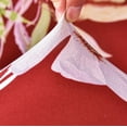 thumbnail image 3 of Chair Covers for Dining Room Printed Dining Chair Covers (Idyllic Flower Red, 4 PCS), 3 of 6