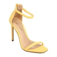 thumbnail image 1 of New Women Liliana Angelica-1 Suede Open Toe Minimal Stiletto Single Sole Sandal, 1 of 6