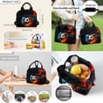thumbnail image 5 of KUIFORTI Fire Football Lightweight Backpack and Lunch Box Kid Backpack Set 4Pcs Boys School Bag Pencil Bags Water Bottle Sleeve for Elementary Primary Middle School Back to School, 5 of 7