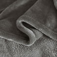 thumbnail image 5 of JML All-Season Lightweight Warm Fleece Bed Blanket, Gray, Queen, 5 of 5